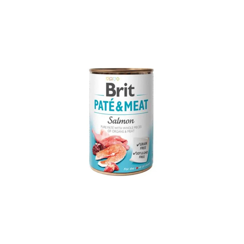 Brit Paté & Meat Lazac 6 x 800 g konzerv