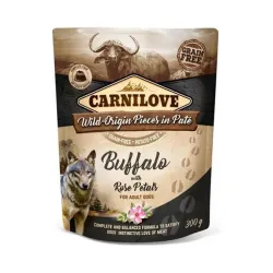 Carnilove kutya Tasakos pástétom Bivaly Rózsaszirommal 12 x 300 g