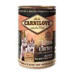 Carnilove kutya WM Kölykök Lazac & Pulyka 6 x 400 g konzerv