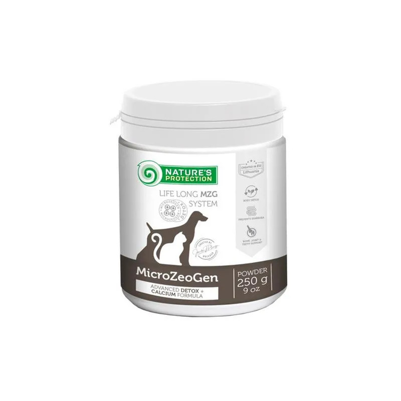 Natures P MicroZeoGen kutya & macska kalcium 250 g