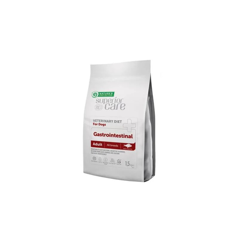 Natures P Superior care VET gastrointestinal kutya felnőtt diétás minden fajta fehér hal 1,5 kg