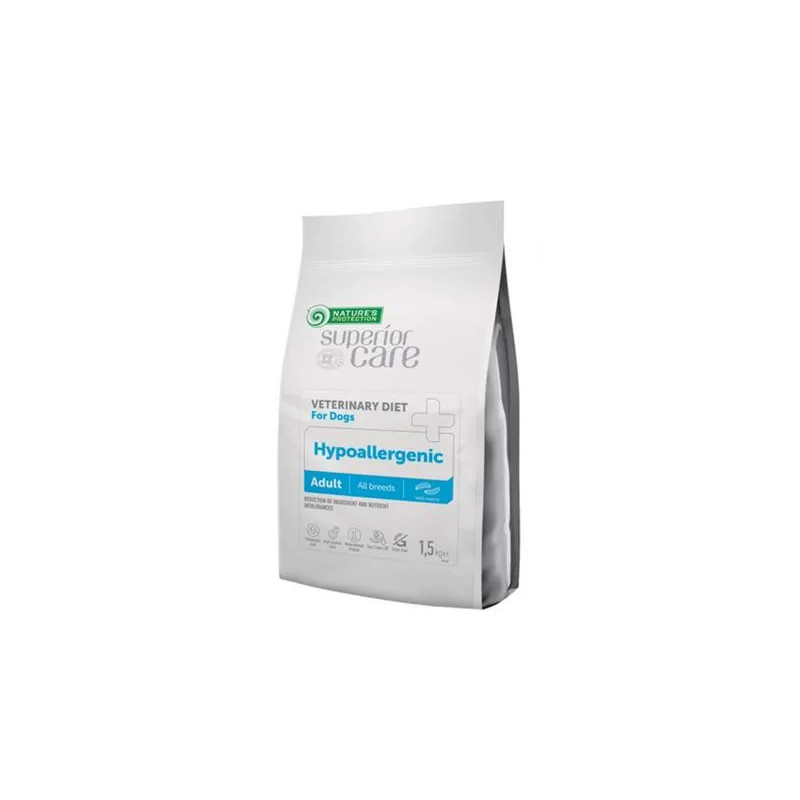 Natures P Superior care VET hipoallergén felnőtt kutya diétás minden fajtának rovarokkal 1,5 kg