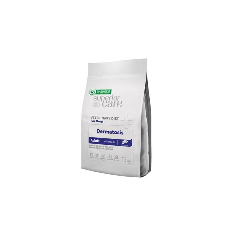 Natures P Superior care VET dermatosis kutya felnőtt diétás minden fajta lazac 1,5 kg