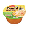 Inaba Dashi Delights macska Kura tonhallal és fésűkagylóval 6 x 70 g tálka