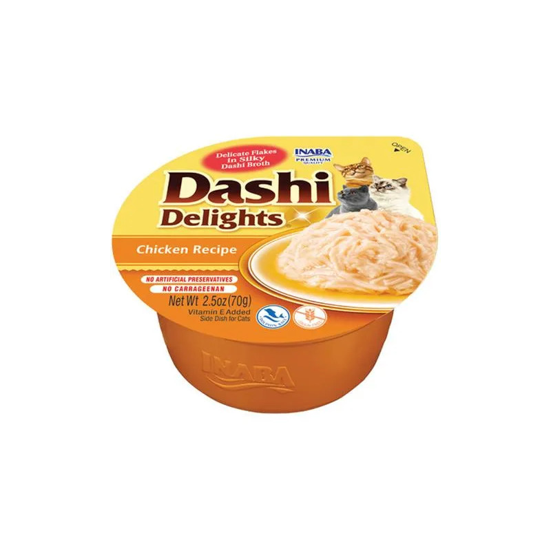 Inaba Dashi Delights macska Kura 6 x 70 g tálca