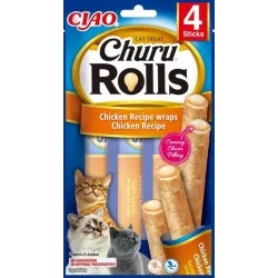 Inaba Churu Rolls macskáknak Kura 4 tubus 40 g