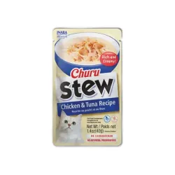 Inaba CIAO Stew Cat Alutasak Csirke & Tonhal 12 x 40 g