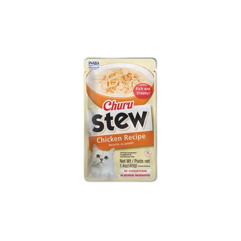 Inaba CIAO Stew Cat Alutasak Csirke 12 x 40 g