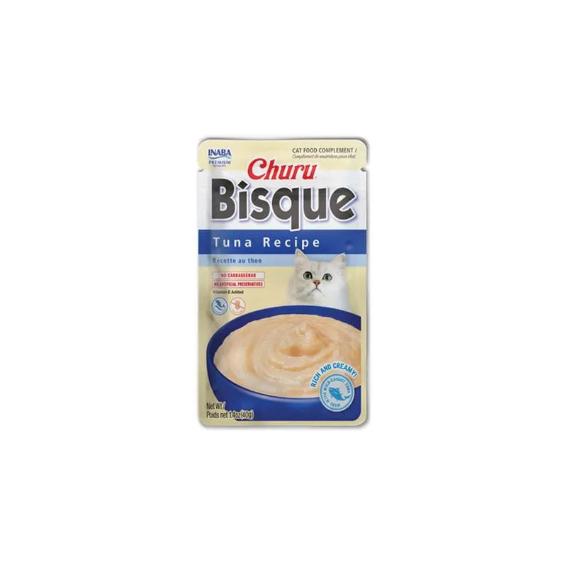 Inaba CIAO Bisque Macska Alutasak Tonhal 12 x 40 g