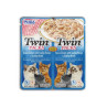 Inaba Twin Packs Cat Alutasak Tonhal & Csirke fésűkagylóval 12 x 80 g