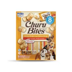 Pamlsok Inaba Churu Bites kutya Kura 8 tubus 96 g
