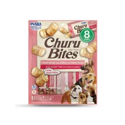 Inaba Churu Bites kutyáknak Kura lazaccal 8 tubus 96 g