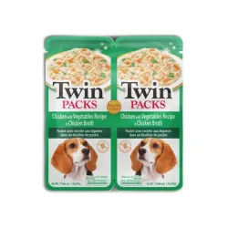 Inaba Twin Packs Dog Alutasakos eledel Csirke zöldségekkel 12 x 80 g