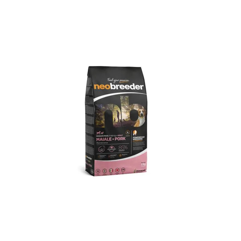 Alleva NEO BREEDER kutya felnőtt medium & maxi sertés 2 kg