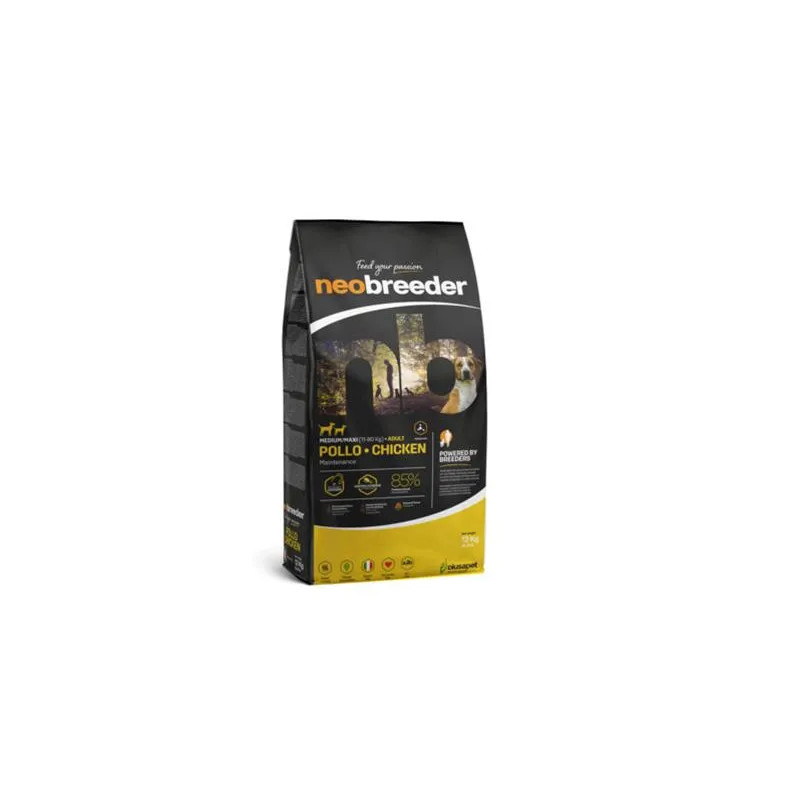 Alleva NEO BREEDER kutya felnőtt medium & maxi csirke 12 kg