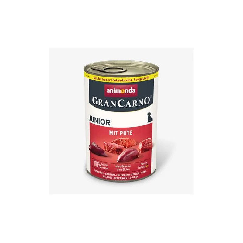 Animonda Gran Carno Junior konzerv pulykával 400g