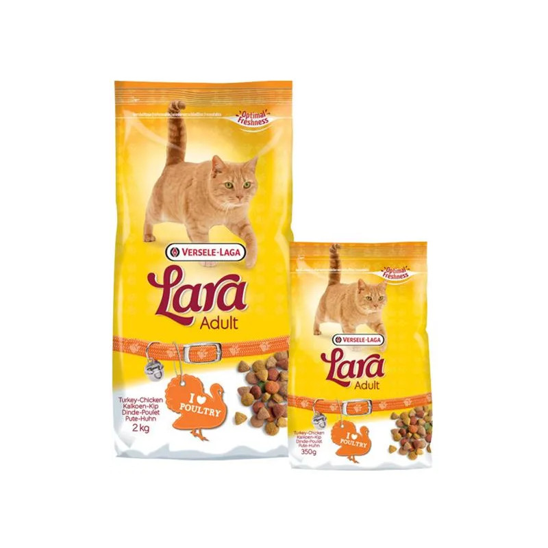 VL Lara Premium Cat Adult Turkey & Chicken - pulyka és csirke 1,8 kg+200 g PROMO