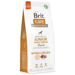 Brit Care Dog Hypoallergenic Junior Large Breed Lamb 12kg kutyatáp