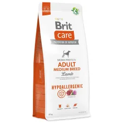 Brit Care Dog Hypoallergenic Adult Medium Breed Lamb 12kg kutyatáp
