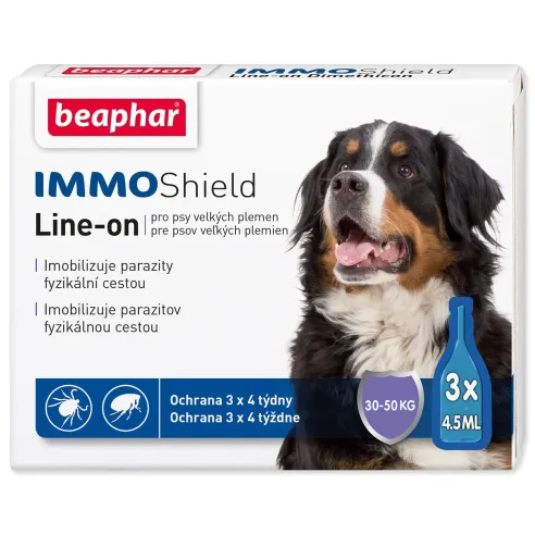 Pipeta Beaphar Line-on IMMO Shield pes L 3x4,5ml