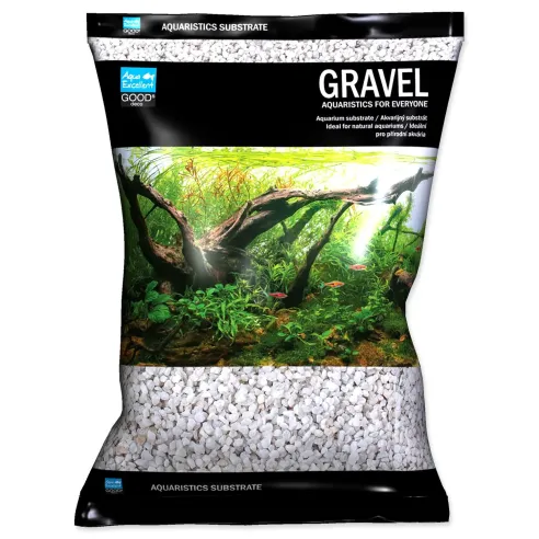 Drť Aqua Excellent fehér 2-4 mm 3kg
