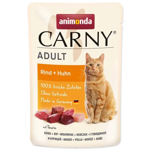 Animonda Carny Adult marha és csirke alutasak 85g