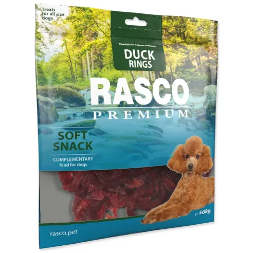 Rasco Premium jutalomfalat kacsa, gyűrűk 500g