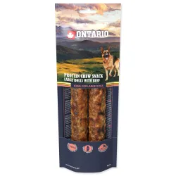 Ontario Protein marhahúsos jutalomfalat, nagy rágórúd 2db 25,4cm, Large