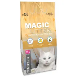 Magic Litter Bentonit Ultra White Babahintőpor 5L/4,4kg