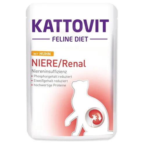 Kapsička Kattovit Niere/Renal kura 85g