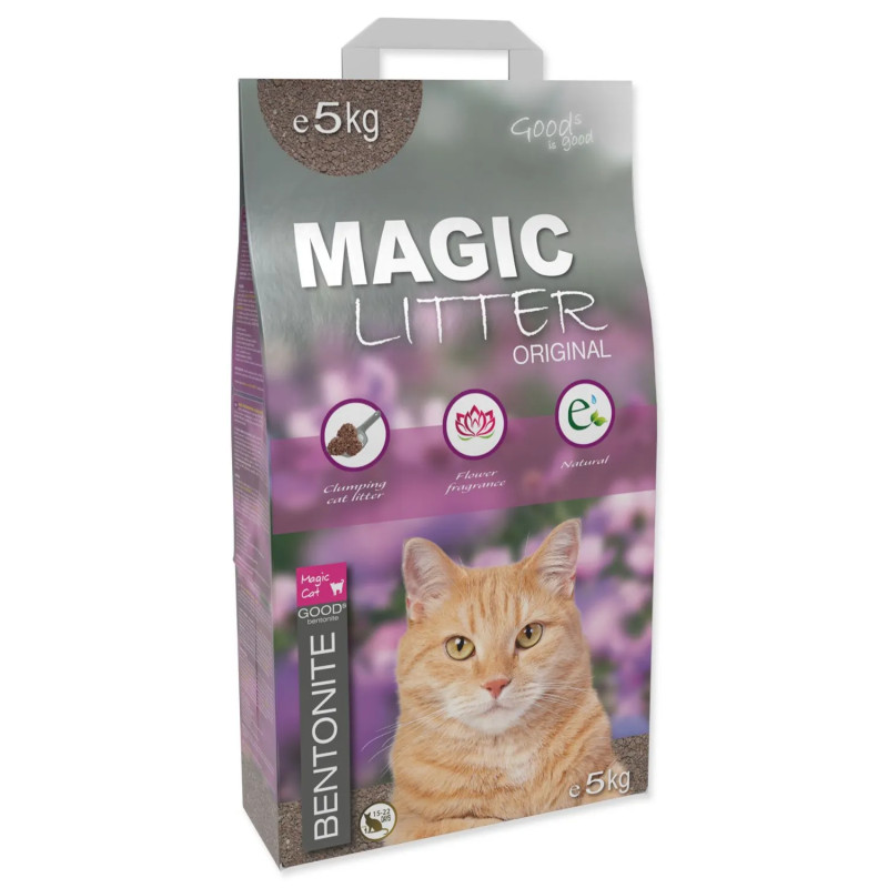 Magic Litter Bentonite Original Flowers alom 5kg