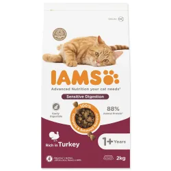 IAMS Advanced Nutrition Sensitive Digestion pulyka száraz macskatáp 3kg