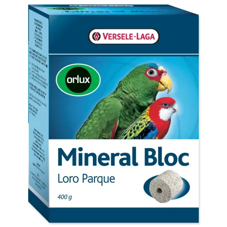 Blok Versele-Laga ásványi Lore Parque préselt grit korallal nagy papagájoknak 400g
