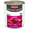 Animonda Gran Carno Adult marhaszívvel konzerv 800g