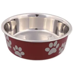 Miska Trixie rozsdamentes, műanyag felületű 12cm 250ml