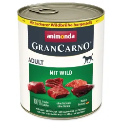 Animonda Gran Carno Adult vadhúsos konzerv 800g
