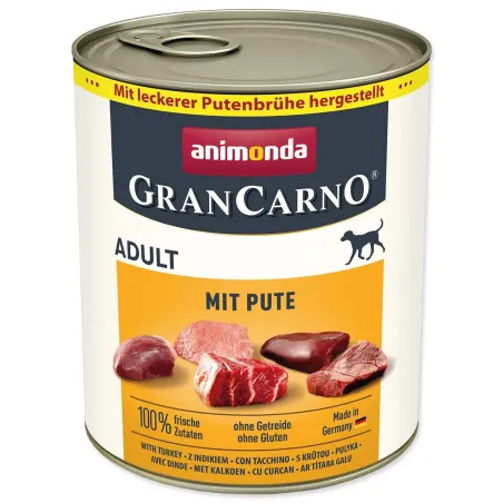 Konzerv Animonda Gran Carno Adult pulykahússal 800g