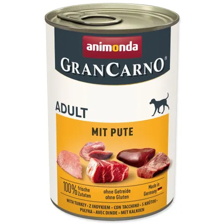 Animonda GranCarno Adult pulykahússal konzerv 400g