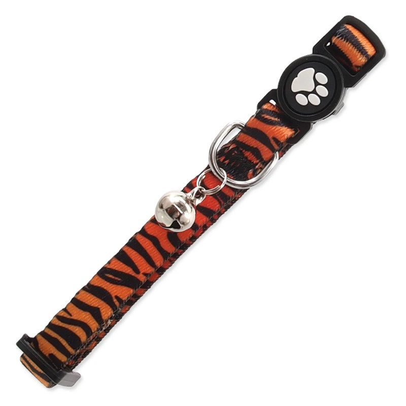 Active Cat nyakörv nylon XS tigris 1x19-31cm