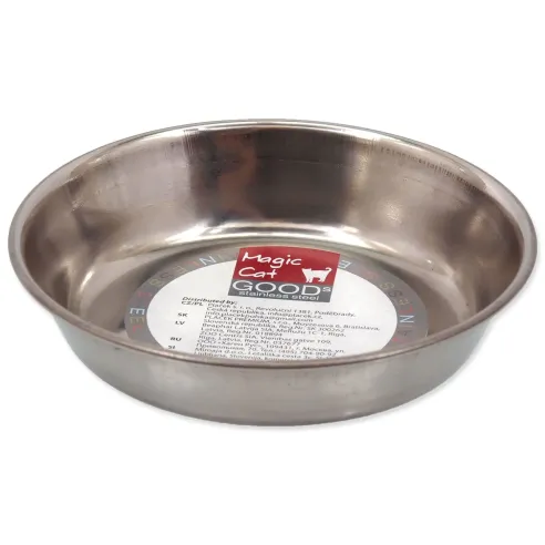 Miska Magic Cat rozsdamentes acél sekély 11,5cm 210ml