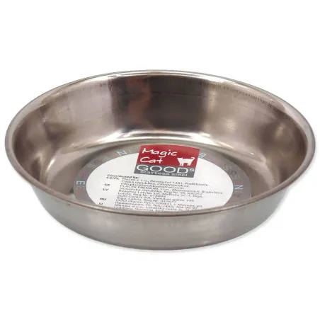 Miska Magic Cat rozsdamentes acél sekély 11,5cm 210ml