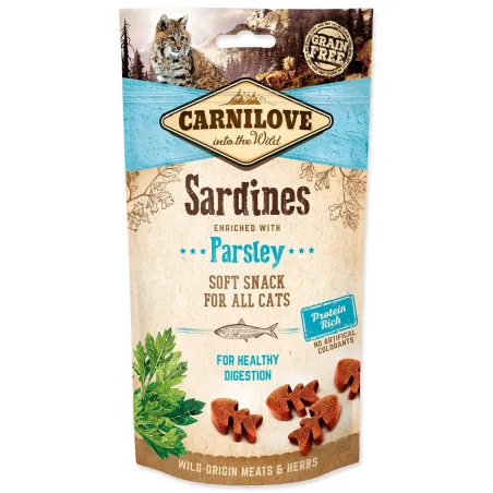 Carnilove Cat Soft Snack szardíniával és petrezselyemmel 50g
