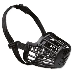Trixie műanyag szájkosár fekete L 32cm
