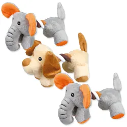 Trixie játék húzogatható plüss állat 17cm 3db