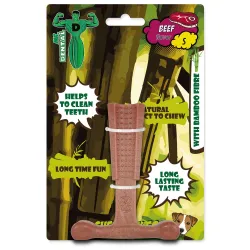 Mr. Dental Bambone rágójáték kalapács alakú marhahús illattal S