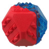 Dog Fantasy hűsítő labda piros-kék 7,7cm
