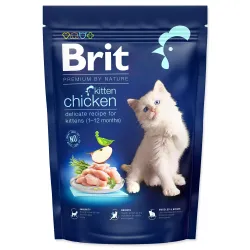 Brit Premium by Nature Cat Kitten Chicken 800g macskaeledel