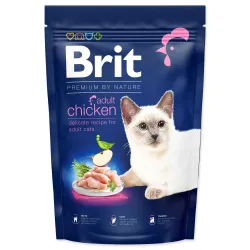 Brit Premium by Nature Cat Adult Chicken 1,5kg macskaeledel