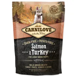 Carnilove Puppy Large Breed Lazac & Pulyka 1,5kg