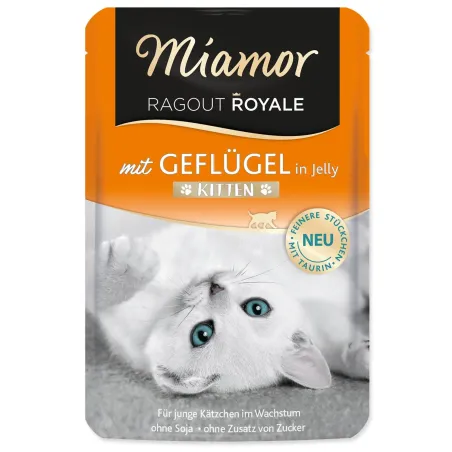 Kapsička Miamor Ragout Royale Kitten hydina v želé 100g